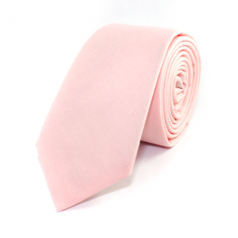 Cravata Roz Pastel